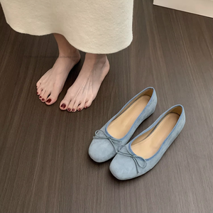 Hot Sale Women's Flats - Elegant Ballet <b>Shoes</b> With <b>Soft</b> Inner Height Increase Bulk Order - Product Image 2