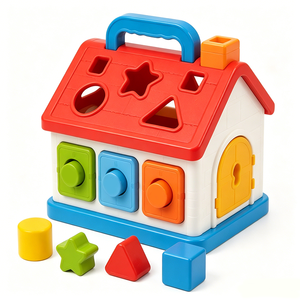 Wholesale Custom Montessori Plastic <b>Shape</b> Sorter Educational <b>Shape</b> Matching <b>Toy</b> Preschool Interactive Plastic Products Vietnam - Product Image 1