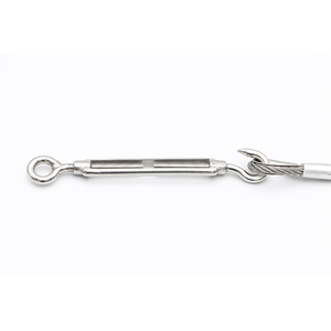 Gran oferta, tensor de acero inoxidable, hardware de <span class=keywords><strong>aparejo</strong></span>, tipo europeo, hebilla giratoria M5 con gancho de ojo - Product Image 3