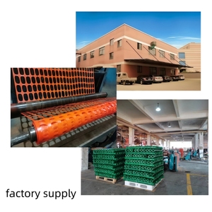 Zware HDPE gerecycleerde kunststof omheining oranje sneeuwhek voor waarschuwing, op maat gesneden en verwerkt - Product Image 4