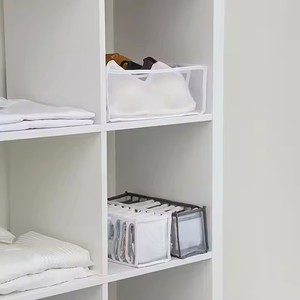Caja de almacenamiento lavable plegable, organizador de ropa, cajón divisor para Jeans, sala de estar, sistemas de armario para organizar tu espacio - Product Image 6
