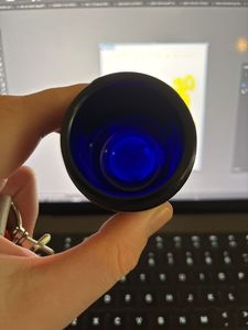 Tùy Chỉnh Bonjour <span class=keywords><strong>50Ml</strong></span> 200G UV Bảo Vệ Màu Tím Tối Vòng Chai Thủy Tinh Với Vít Cap Cho Bao Bì Mỹ Phẩm & Chăm Sóc Da Huyết Thanh - Product Image 5