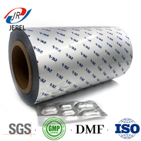 JEREL JR-0101 Feuille d'aluminium pharmaceutique de qualité médicale, composite souple en alliage 8021 OPA/PVC, 130-200 microns, pour comprimés pharmaceutiques