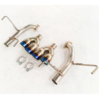 AXE ARRIÈRE pour SUBARU WRX / STI 2015-2021 QUAD BURNT TIPS ÉCHAPPEMENT 2015-2021