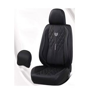 ปลอกหุ้มเบาะหนังรถยนต์ด้านหน้าสุดหรู ทนทาน กันน้ำ ใช้ได้ทุกฤดู - Product Image 3