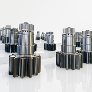 Eje de engranaje de giro de alto torque forjado Haiyuan, engranaje recto de módulo grande con ranura evolvente, piezas de transmisión para caja de cambios de engranajes helicoidales - Product Image 4
