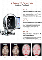 Analyseur de peau panoramique 3D intelligent avec IA, machine de diagnostic cutané, 29 fonctions de test pour la chirurgie plastique et les cliniques esthétiques