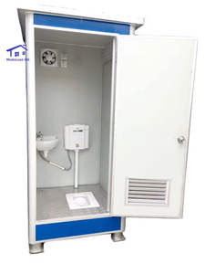 Baño Portátil Moderno y Asequible, Desmontable, Ecológico, Prefabricado, de Alquiler, con Panel Sándwich y Acero Duradero - Product Image 2