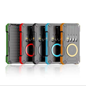 New Style Solar Power <strong>Bank</strong> Fast Charging Portable Charger 20000mAh Outdoor <strong>Camping</strong> <strong>Battery</strong> <strong>Bank</strong> With Dual USB Flashlight - Product Image 5
