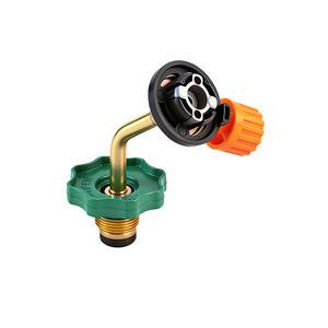 Valve de gaz en alliage d'aluminium, portable, étanche, durable, pour utilisation en extérieur - Product Image 1