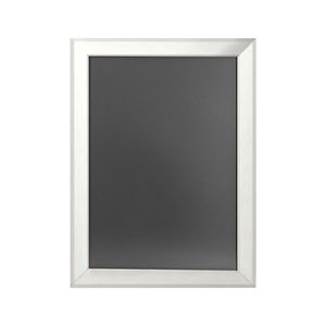Cornice pieghevole in alluminio DIN A5, profilo piatto da 20 mm, anodizzato argento, a miter - Product Image 5