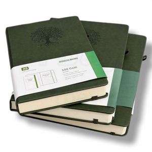 Hardcover Personalized logo Thick 200 Pages Notebook Agenda Producivity Business Planner with Pen Holder - Product Image 3