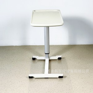 Movable and height-<b>adjustable</b> bedside <b>table</b> for elderly patients in wards. - Product Image 1