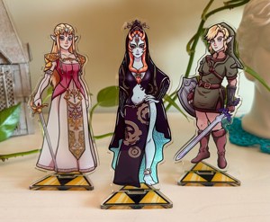 Standees en acrylique double face OEM ODM Anime Twilight Heroes - Product Image 2