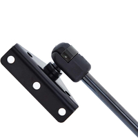 Support de fixation à bille de 10 mm noir, en forme de L, pour vérins à gaz, supports de levage, amortisseurs, ressorts, supports
