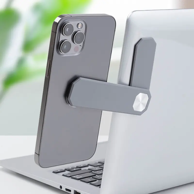 laptop stand magnetic screen support side mount connect dual monitor display clip phone stand holder