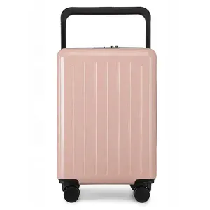 Wholesale Smooth Quiet Aluminium Cabin Case Trolley Suitcase Custom Size Travel Luggage