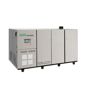 เครื่องอัดอากาศแบบสกรูแนวตั้ง Pufco 7.5KW/11KW/15KW/22KW แบบหล่อลื่นด้วยน้ำมัน ระบายความร้อนด้วยอากาศ พร้อมถังเก็บ - Product Image 1