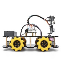 ESP32 CAM WiFi Smart Robot Car Starter Kit de Programación de Coche Aprendizaje Educativo TT Motor Mecanum Rueda Chasis Kit Ultraso