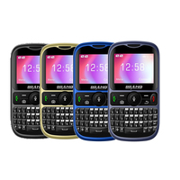 Téléphone portable chinois 4G T107 à double SIM de 2,3 pouces avec grand clavier QWERTY à vendre