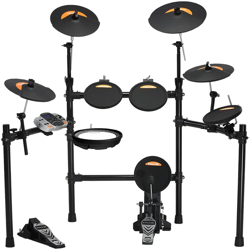 Wholesale price electric drums set musical instrument black color