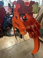 Weixiang coupe-bois hydraulique/scie à grappin à bûches/cisaille d'arbre avec grappin pour pelle