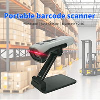 Escáner de Código de Barras Portátil Mini H-1801Z, Inalámbrico 2.4G para USB, Lector de Códigos 1D, 2D, QR, Data Matrix, PDF417, en Stock