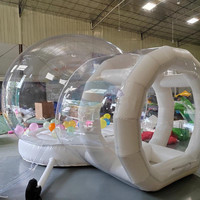 Ballons de fête pour enfants Fun House Tente à bulles géante en cristal gonflable clair Igloo Dome