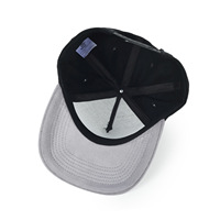 Nouvelle Collection Printemps 2026 – Casquette de Baseball Décontractée à 5 Panneaux Bicolore avec Visière en Daim – Style Trucker Personnalisable pour l'Extérieur