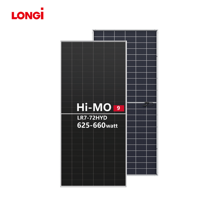Longi Himo 9-625 M Panel solar HIMO 9 660W 630W 640W 650W HPDC Bifacial ...