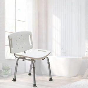 Siège de <span class=keywords><strong>douche</strong></span> durable <span class=keywords><strong>pour</strong></span> salle de bain, chaise-banc confortable <span class=keywords><strong>pour</strong></span> personnes âgées et handicapées, matériel de rééducation thérapeutique - Product Image 1