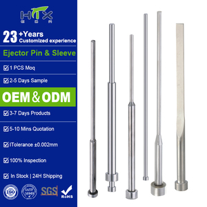 Skd61 cứng & Vai ejector Pin Rỗng Đồng thẳng hai bước tay áo 5x200 ép phun OEM nhà máy - Product Image 1