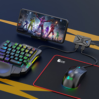 Set Convertidor de Teclado y Ratón para Juegos Móviles M1 Pro+ para Android