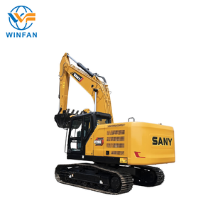 Excavatrice Sany SY205C d'occasion |   Excavatrice sur chenilles hydraulique de 20 tonnes avec une forte force de creusement pour les travaux de terrassement - Product Image 5