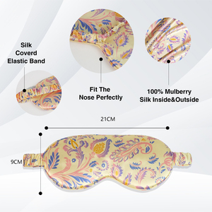 LOGO personalizzato 16/19/22 mascherina per dormire 100% di seta di gelso maschera per gli occhi di seta OEKO-Tex 100 seta maschera per gli occhi - Product Image 4