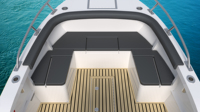 Bateau de pêche de luxe en aluminium de 21 pieds avec une console centrale à vendre comme yacht de pêche récréative en mer