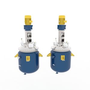 Reactor automático de chaqueta agitada Resina de poliéster Proyecto de reactor químico llave en mano Capacidad de recubrimiento de caja de cambios Motor alto - Product Image 5