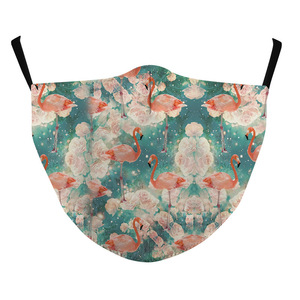 หน้ากากผ้า3มิติสำหรับผู้ใหญ่,หน้ากากผ้าสองด้านจมูกซักได้สำหรับ3d - Product Image 1