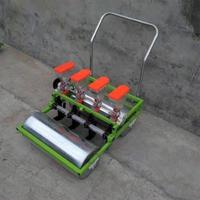 Semoir manuel à pousser 1-6 rangs pour maïs, soja, arachides, légumes, jardin, ferme domestique – Semoir multi-rangs réglable