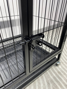 Offre Spéciale Pliant En Métal <span class=keywords><strong>Portable</strong></span> Maison En Acier Inoxydable Chien Chenils Pet Maison Chien <span class=keywords><strong>Cage</strong></span> - Product Image 6