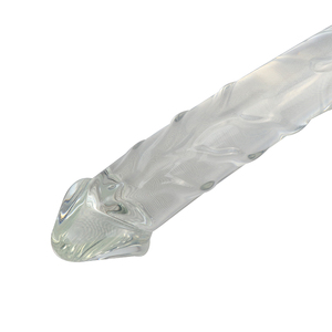 Erwachsenenfabrik Schlussverkauf Analglas <span class=keywords><strong>Dildo</strong></span> Doppelspurt Borosilikat-Kristallglas <span class=keywords><strong>Dildo</strong></span> für Männer und Frauen - Product Image 6