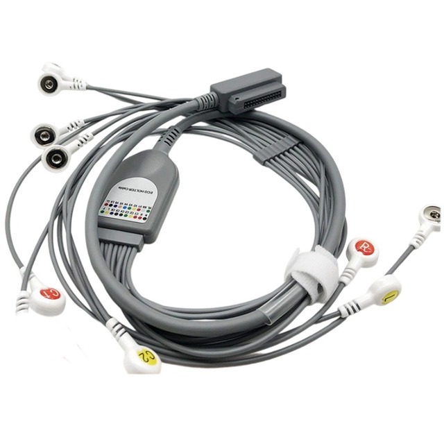 10-lead Dynamic Electrocardiogram Lead Wire 24-Hour Recording Compatible MedEx MAECG-200 Medex Product Category Wiring Harness