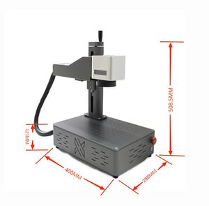 M-PDT-C30B CRD 30W 휴대용 데스크탑 CO2 레이저 마킹 기계 5W 조각 인쇄 금속 플라스틱 스틸 알루미늄-DXF 지원 - Product Image 4
