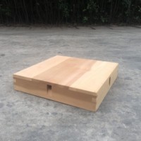 Ruche nationale britannique de haute qualité pour la boîte d'équipement apicole ruche à 3 couches avec fermes de couverture en fer galvanisé