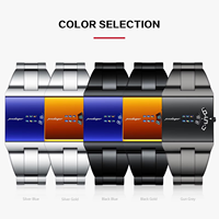 Reloj de Pulsera Poedagar 857, Nuevo y Moderno, con Correa de Acero Inoxidable para Hombre, Resistente al Agua, Caja Cuadrada de Aleación, Diseño Único