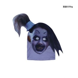 Traje de Payaso para Cosplay, Disfraz de Terrifier, Traje Zentai Sangriento y Aterrador, Traje para Fiesta de Carnaval, Trajes Novedosos Unisex - Product Image 4