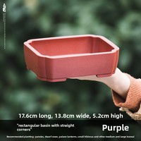 Pot Bunga Resin Gaya Cina Kreatif Bentuk Persegi untuk Anggrek, Sukulen & Kaktus dengan Desain Pengatur Akar