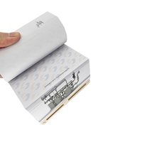 Vente chaude Cadeaux d'entreprise personnalisés, bloc-notes cube créatif de bureau Briques en papier exquises Briques en papier créatives