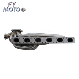Turbo Header para <span class=keywords><strong>BMW</strong></span> E36 <span class=keywords><strong>320I</strong></span> 323i 325i M3 S50 M50 M52 S50 S52 <span class=keywords><strong>1992</strong></span>- 1998 T3 brida de acero al carbono - Product Image 4