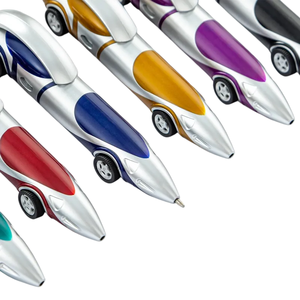 Stylo bille personnalisé avec logo de voiture de course, stylos créatifs originaux pour enfants, cadeaux promotionnels pour les événements automobiles - Product Image 3